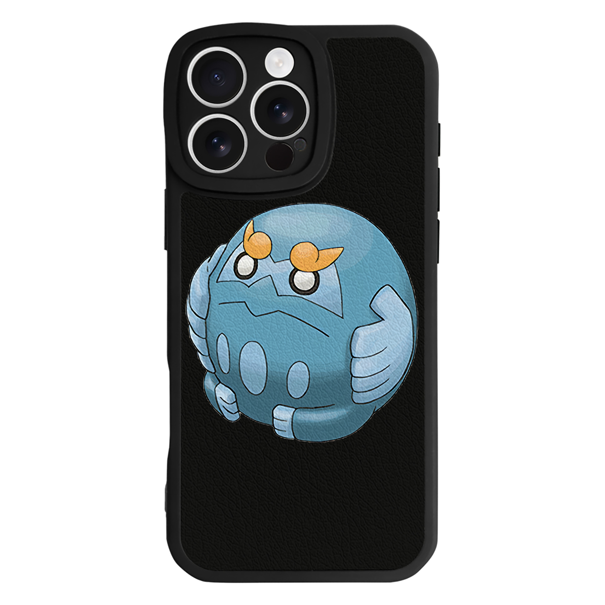 （画像用） ポケットモンスター Pokémon 【iPhone 16シリーズ対応】シリコンスマホケース（レザー調） 材質：シリコン